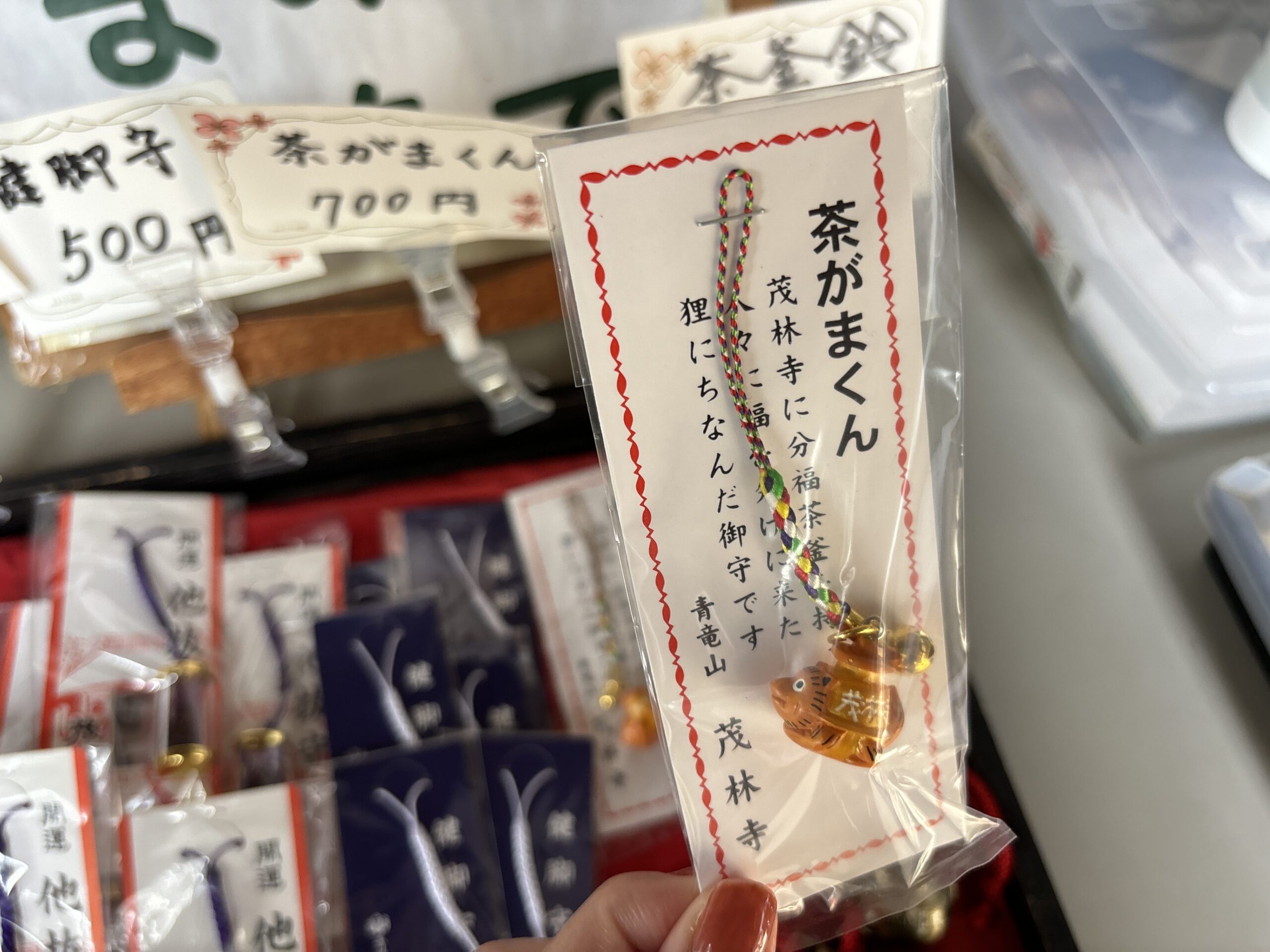 茂林寺のたぬきのお守り