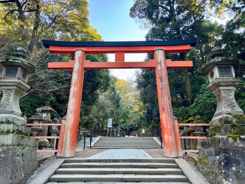 春日大社の鳥居