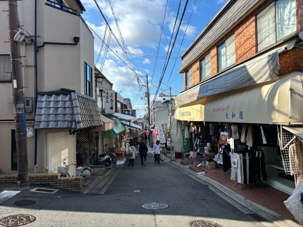 石切参道商店の様子①