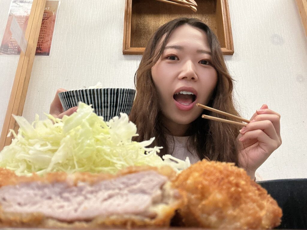 黒豚ヒレカツとますお