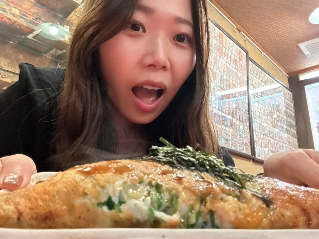 一銭洋食とますお