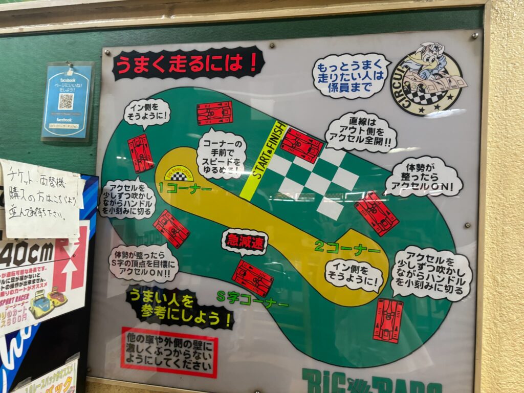 サーキットの走行コツ