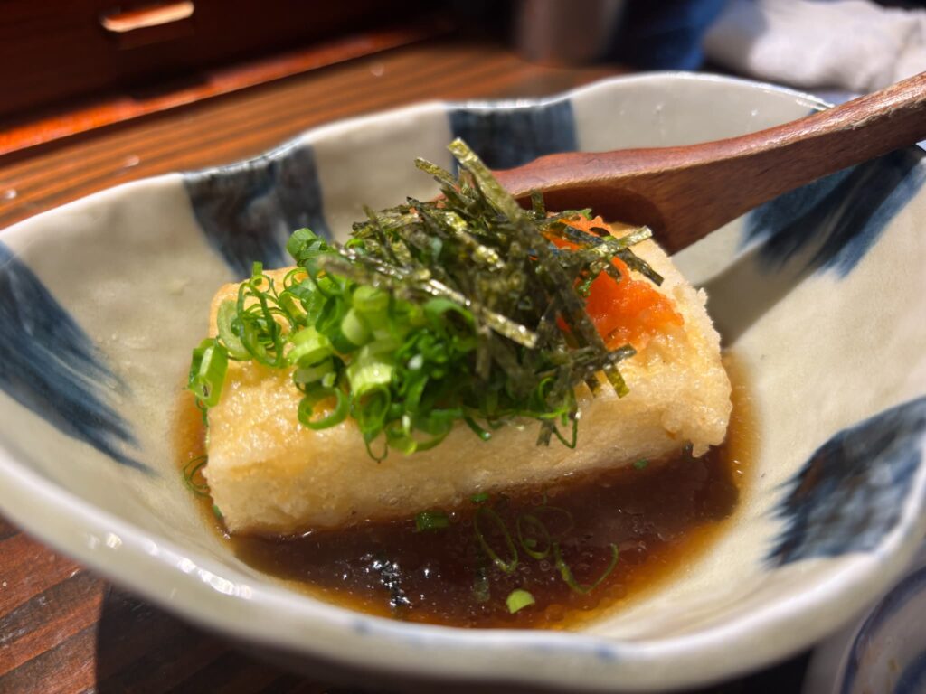 揚げ出し豆腐(440円)